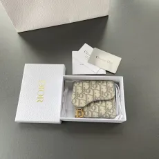 ディオール財布DIOR 2023新作 高品質 S5652CTZQ_M928_TUD2162 サドルウォレット