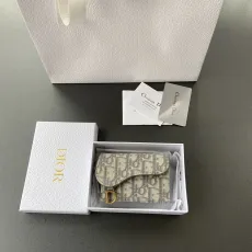 ディオール財布DIOR 2023新作 高品質 S5611CTZQ_M928 _TU2044 サドルフリップカードホルダー