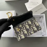 ディオール財布DIOR 2023新作 高品質 S5611CTZQ_M928 _TU2044 サドルフリップカードホルダー