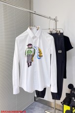 ディオール服DIOR 2023新作 長綿コットン生地シャツ