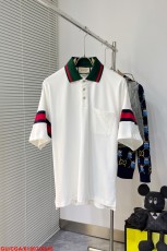 グッチ服GUCCI 2023年新作 コントラストカラーリボン装飾ニットポロシャツ