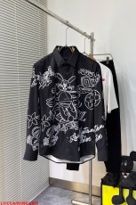 ルイヴィトン服LOUIS VUITTON 2023年新作 男女同型 カジュアルシャツ