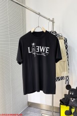 ロエベ服LOEWE 2023新作ファッショントレンドカジュアル半袖Tシャツ