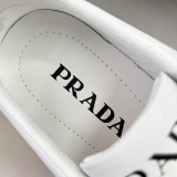 プラダ靴PRADA 2023新作エアクッションレザースポーツレジャー白靴