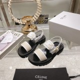 セリーヌ靴CELINE 2023新作 プラットフォームサンダル