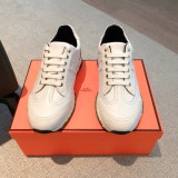 エルメス靴HERMES 2023年新作 カップルスタイル ホワイトシューズ