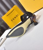 フェンディ靴FENDI 2023新作 ハイヒールスリッパ