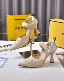 フェンディ靴FENDI 2023新作 ハイヒールスリッパ