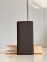 ルイヴィトン財布LOUIS VUITTON 2023年新作 高品質 M81554 ブラウン クロス柄 長財布