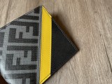 フェンディ財布FENDI 2023新作高品質ショートクリップウォレット