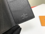 ルイヴィトン財布LOUIS VUITTON 2023年新作 高品質 N63143 ブラック グリッドポケット 長財布