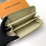 ルイヴィトン財布LOUIS VUITTON 2023年新作 高品質 N41660 ホワイト ファスナー長財布
