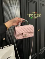 シャネルバッグCHANEL 2023 新作 カラーマッチング 携帯用チェーンバッグ