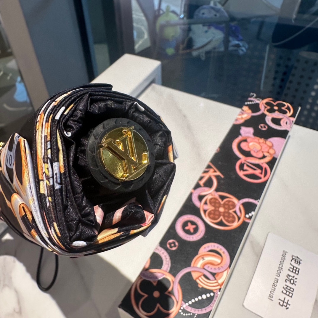 ルイヴィトン傘LOUIS VUITTON 2023年新作 30%OFF 自動巻き折りたたみ傘