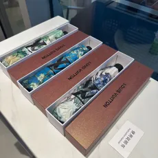 ルイヴィトン傘LOUIS VUITTON 2023年新作 油絵 三つ折り自動折りたたみ傘
