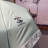 シャネル傘CHANEL 2023年新作 ハッピーラビット 30%オフ 自動巻き折りたたみ傘