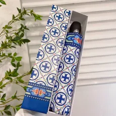 トリーバーチ傘TORY BURCH 2023 新作 全自動黒糊サンシェード・日焼け止め