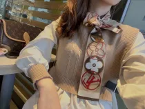 ルイヴィトンマフラーLOUIS VUITTON 2023年新作 スカーフ