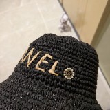 シャネル帽子CHANEL 2023年新作 フィッシャーマン ストローハット