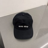 ミュウミュウ帽子Miu Miu 2023新作 ベースボールキャップ