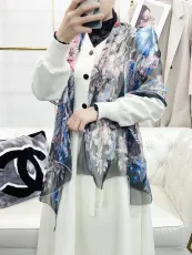 ディオールマフラーDIOR 2023 新作 シルクスカーフ