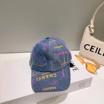 シャネル帽子CHANEL 2023 新作 デニムベースボールキャップ