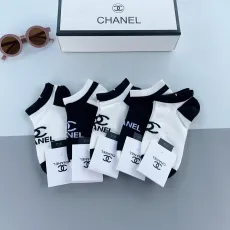 シャネル靴下CHANEL 2023 新作 ミッドチューブソックス