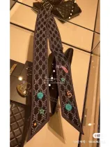シャネルマフラーCHANEL 2023 新作シルクスカーフ