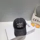 セリーヌ帽子CELINE 2023新作 デニムベースボールキャップ