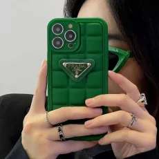 ボッテガヴェネタiPhoneケースBOTTEGA VENETA 2023年新作 グリーンフォンケース