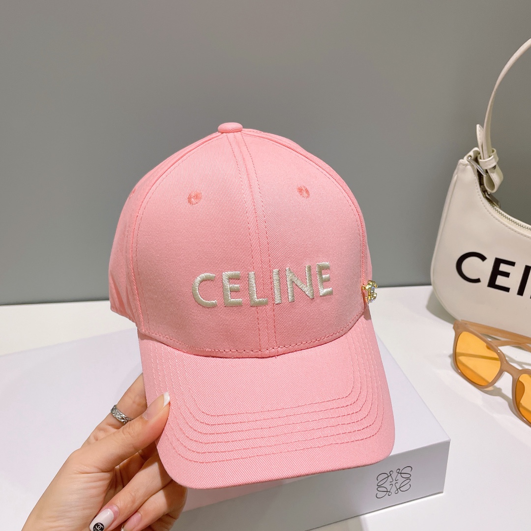 セリーヌ帽子CELINE 2023新作 ベースボールキャップ