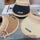 セリーヌ帽子CELINE 2023新作 空ひさしサンバイザー