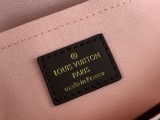 ルイヴィトンバッグLOUIS VUITTON 2023年新作 N40451 ピンク コーヒーグリッド ハンドバッグ