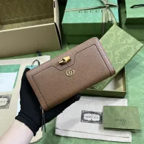 グッチ財布GUCCI 2023年新作 バンブーウォレット
