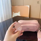 プラダバッグPRADA 2023新作 プリーツカメラバッグ