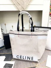 セリーヌバッグCELINE 2023 新作 キャンバス ショッピングバッグ