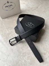 プラダベルトPRADA 2023 新作 メンズ 両面ベルト