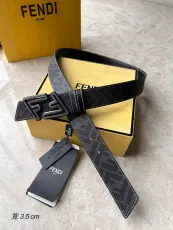 フェンディベルトFENDI 2023新作 メンズ カジュアル リバーシブル ベルト