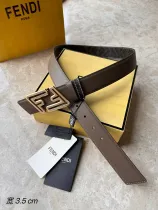 フェンディベルトFENDI 2023新作 メンズ カジュアル リバーシブル ベルト