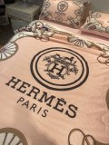 エルメス寝具HERMES 2023新作 掛け布団枕カバー 3点セット