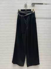 シャネル服CHANEL2023新作ストレートワイドレッグパンツ