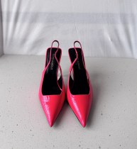 サンローラン靴Yves Saint Laurent2023新作パテントレザーハイヒール