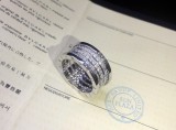 ブルガリ指輪BVLGARI 2023年新作 スリーリング フルダイヤモンド リング