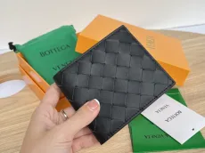 ボッテガヴェネタ財布BOTTEGA VENETA 2023新作 605721 2本割引 ショートクリップ