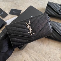サンローラン財布Yves Saint Laurent 2023年新作 高級長財布