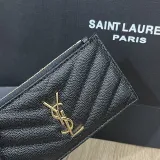 サンローラン財布Yves Saint Laurent 2023年新作 高品質 607915 カードホルダー