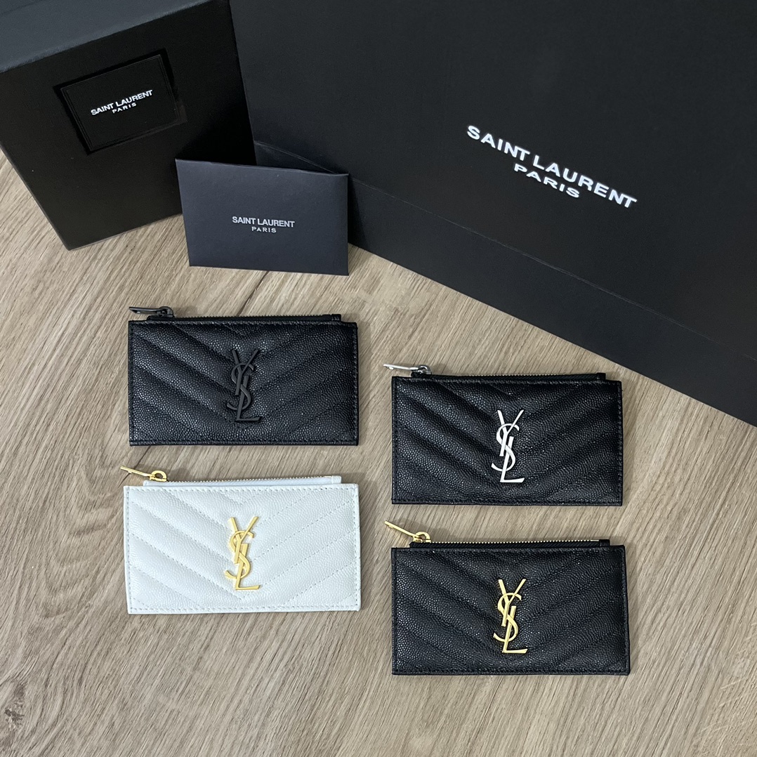 サンローラン財布Yves Saint Laurent 2023年新作 高品質 607915 カードホルダー