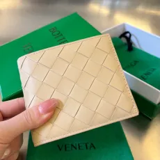 ボッテガヴェネタ財布BOTTEGA VENETA 2023新作 605721 2本割引 ショートクリップ