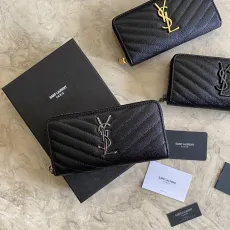 サンローラン財布Yves Saint Laurent 2023年新作 高級長財布