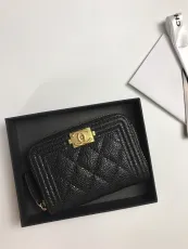 シャネル財布CHANEL 2023 新しい高品質 81467 レザー カード ホルダー